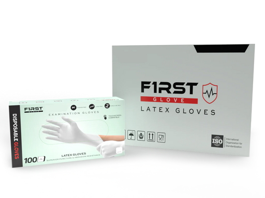 Firstglove Core Latex Exam Gloves 5mil ($7.00/box)