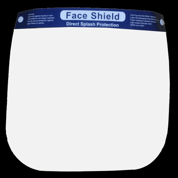 Disposable Face Shields ($1.50/Shield) Personal Protective Equipment