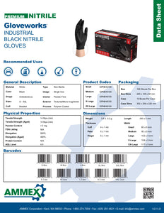 Gloveworks Industrial Nitrile Gloves (5mil)
